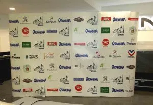 Bâche publicitaire