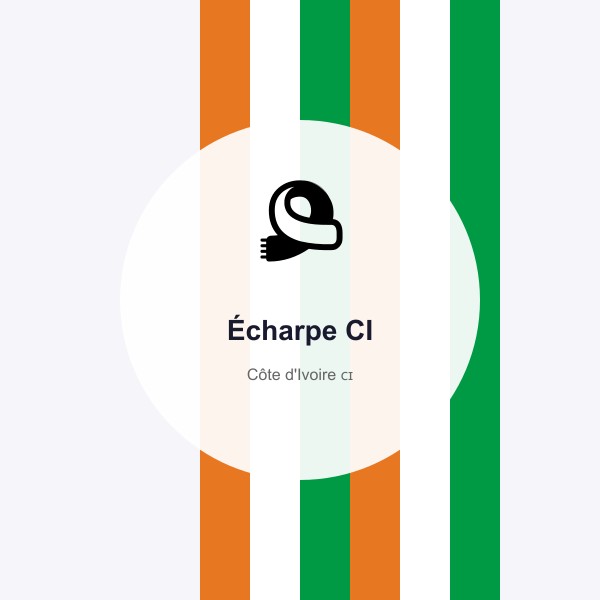 Écharpe CI